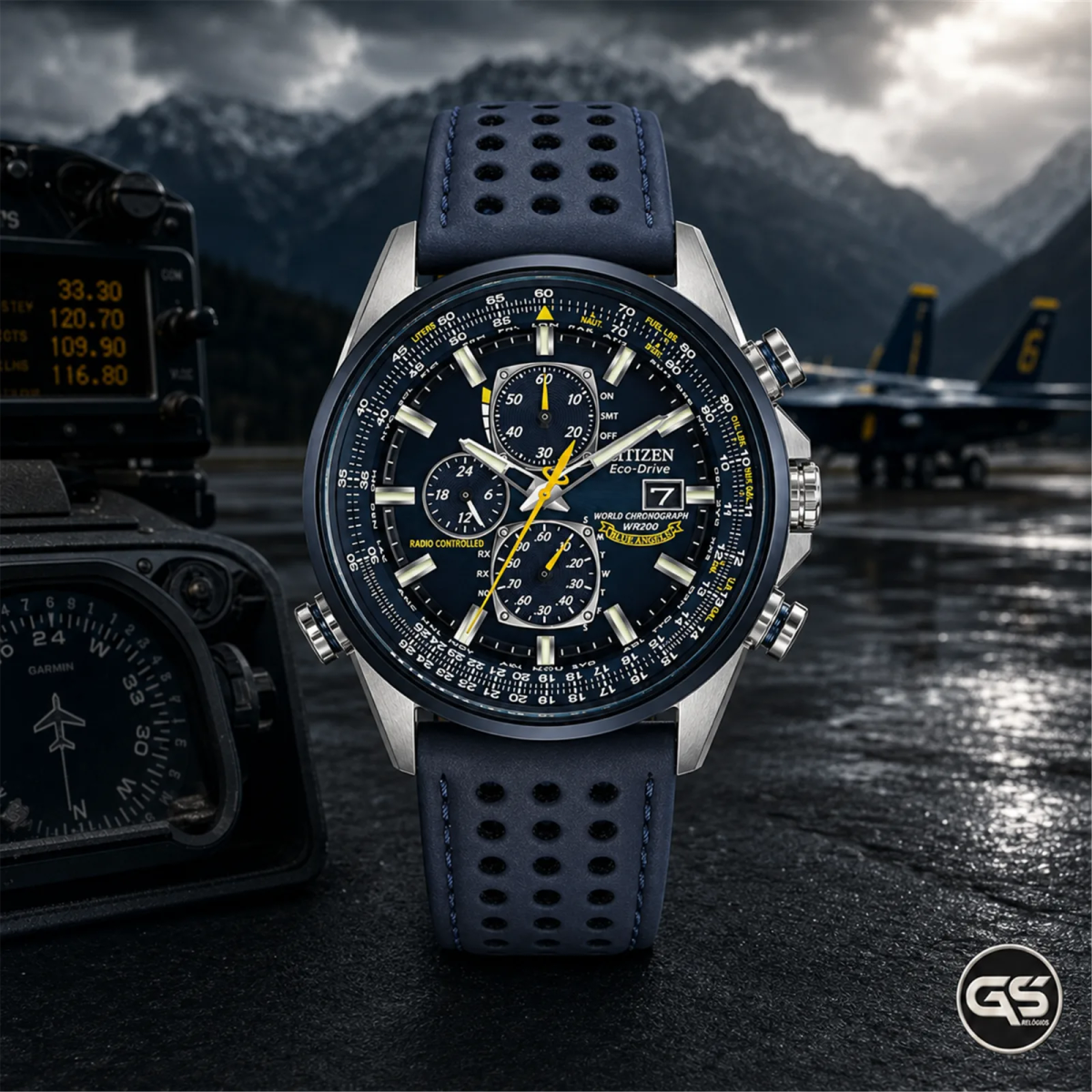 Citizen Blue Angels World Chronograph (AT-8020) — foto 3