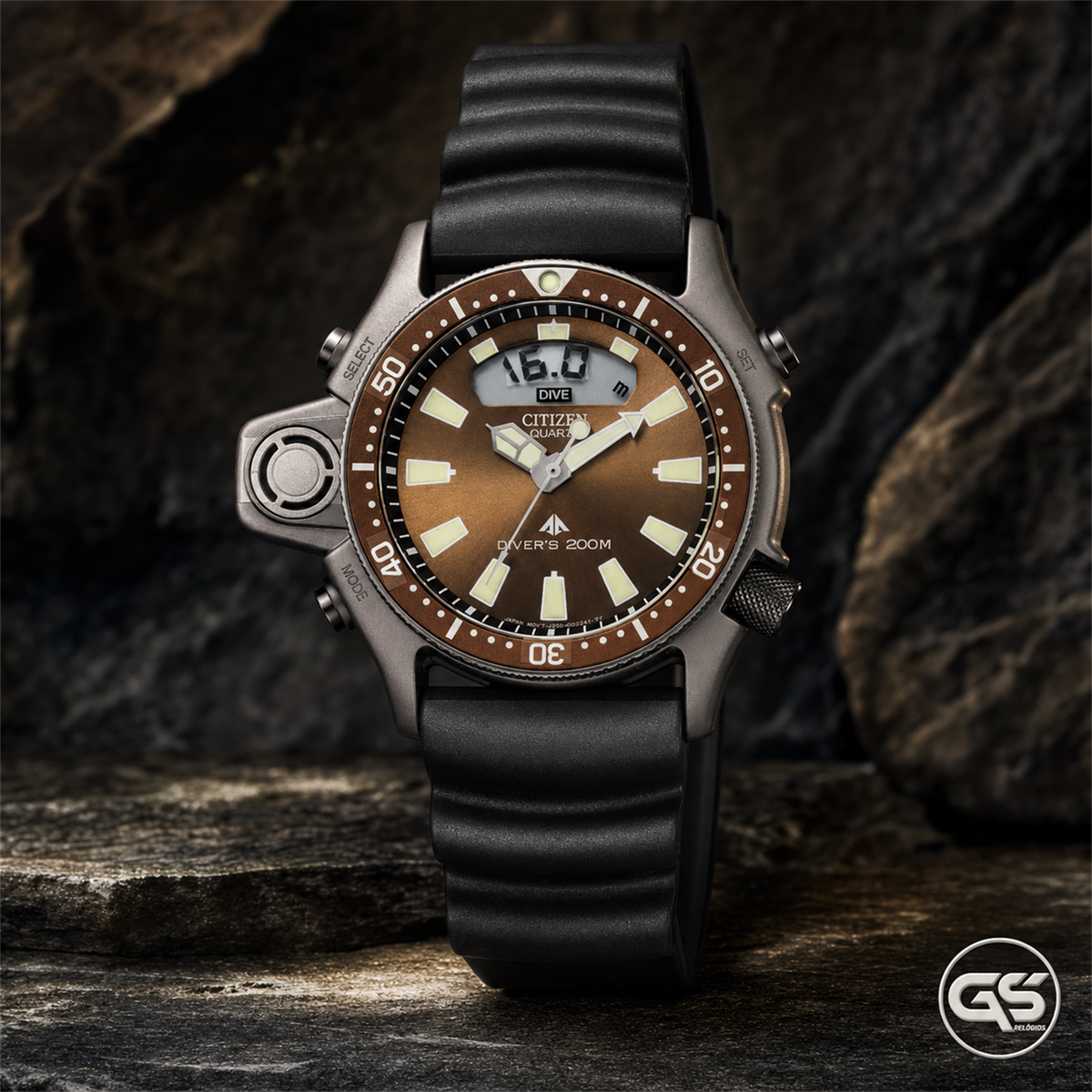 Citizen Promaster Aqualand (Marrom)